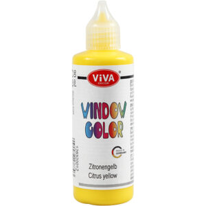 Viva Decor Window Color, gul, 90 ml/ 1 fl.