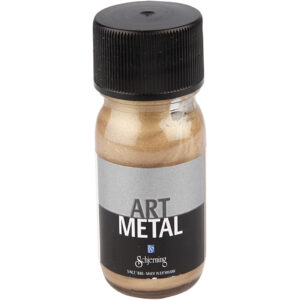 Hobbymaling metallic, mørk guld, 30 ml/ 1 fl.