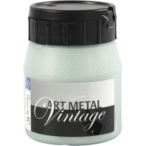 Hobbymaling metallic, perlegrøn, 250 ml/ 1 fl.
