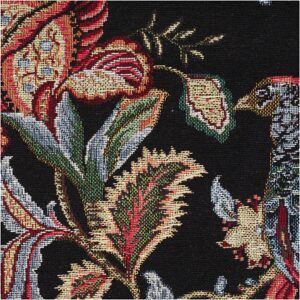 Jacquard m/ fugle Sort