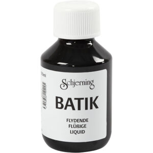 Batikfarve, sort, 100 ml/ 1 fl.