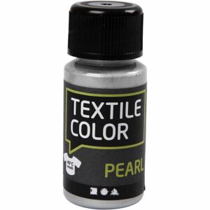 Textile Color, sølv, perlemor, 50 ml/ 1 fl.