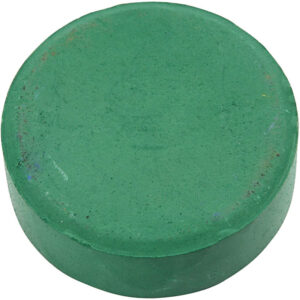Vandfarve, mørk grøn, H: 19 mm, diam. 57 mm, 6 stk./ 1 pk.