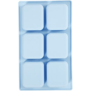 Silikoneform, H: 2,5 cm, L: 26 cm, B: 15,5 cm, hulstr. 7 x 5,9 cm, 100 ml, 1 stk.