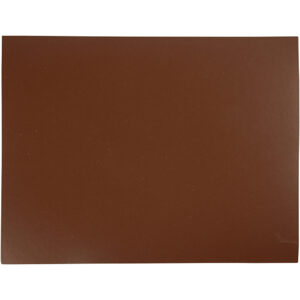 Linoleumsplade, brun, str. 30x39 cm, tykkelse 2,5 , 1 stk.