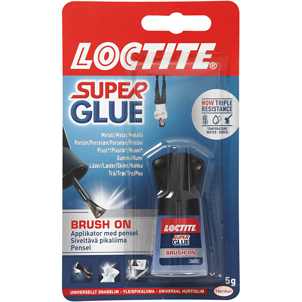 Loctite Super Brush-on Sekundlim, 5 g/ 1 stk. - Billede 2