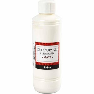 Decoupagelak, mat, 250 ml/ 1 fl.