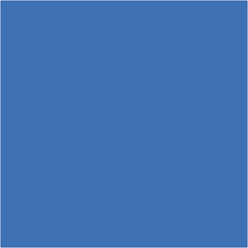 Plus Color hobbymaling, primær blå, 60 ml/ 1 fl. - Billede 2