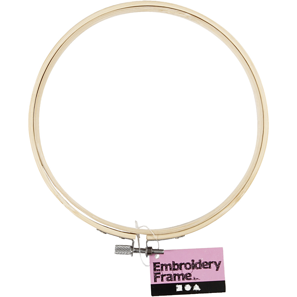 Broderiramme, diam. 15 cm, 1 stk. - Billede 3