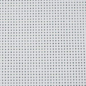 Aidastof, hvid, B: 150 cm, 43 tern pr. 10 cm, 3 m/ 1 stk.