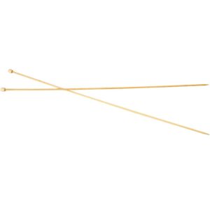 Strikkepinde, nr. 2,5, L: 35 cm, 1 par