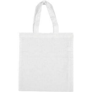 Mulepose , hvid, str. 28x30 cm, 130 g, 1 stk.