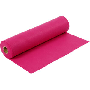 Hobbyfilt, cerise, B: 45 cm, tykkelse 1,5 mm, 180-200 g, 5 m/ 1 rl.