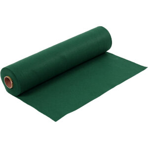 Hobbyfilt, mørk grøn, B: 45 cm, tykkelse 1,5 mm, 180-200 g, 5 m/ 1 rl.