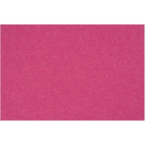 Hobbyfilt, pink, 42x60 cm, tykkelse 3 mm, 1 ark