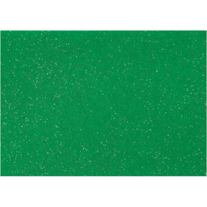 Hobbyfilt, grøn, A4, 210x297 mm, tykkelse 1 mm, 10 ark/ 1 pk.