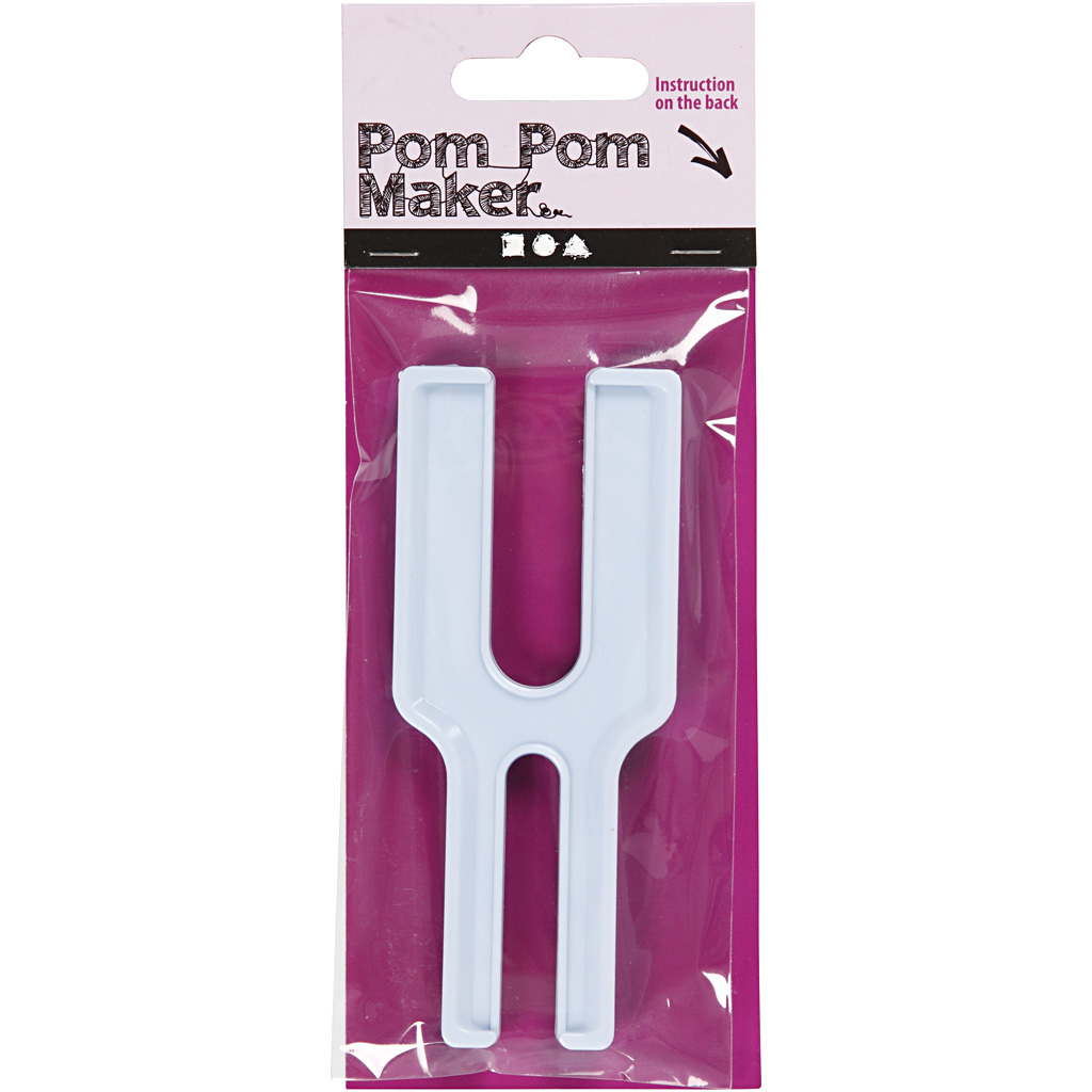 Pomponværktøj, L: 12 cm, B: 5 cm, 1 stk. - Billede 2