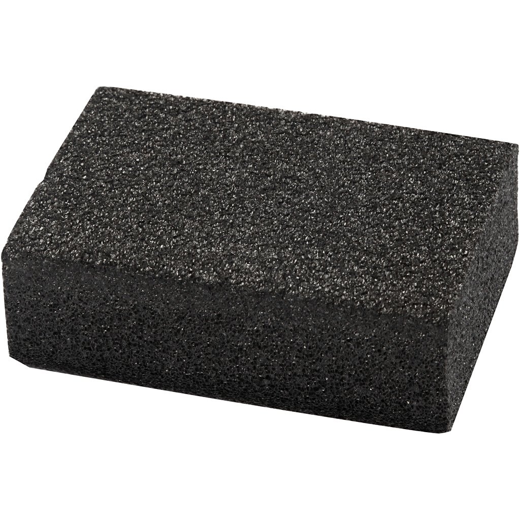 Nålefilteplade, str. 10x15 cm, tykkelse 50 mm, 1 stk. - Billede 2