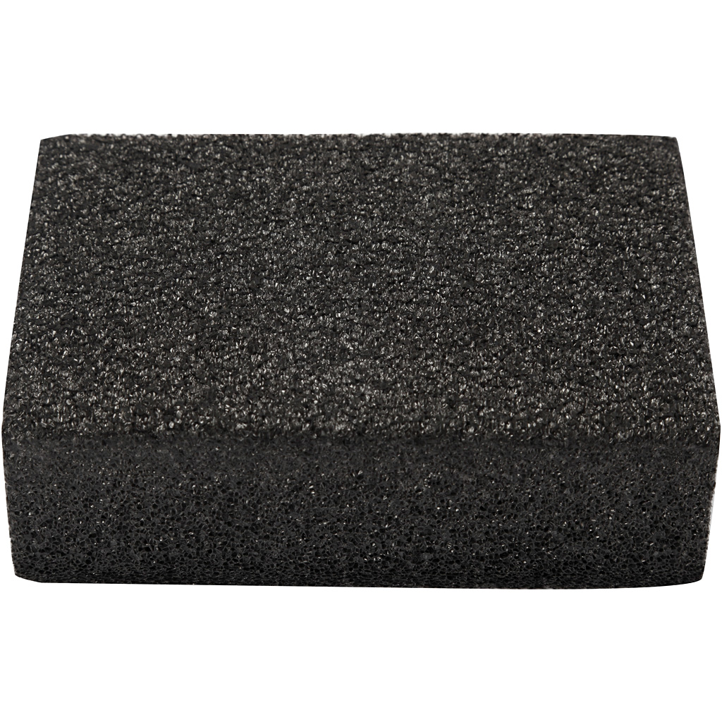 Nålefilteplade, str. 10x15 cm, tykkelse 50 mm, 1 stk. - Billede 3
