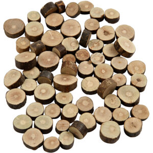 Træmix, diam. 10-15 mm, tykkelse 5 mm, 230 g/ 1 pk.