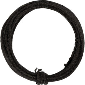Jute wire, sort, tykkelse 2-4 mm, 3 m/ 1 pk.