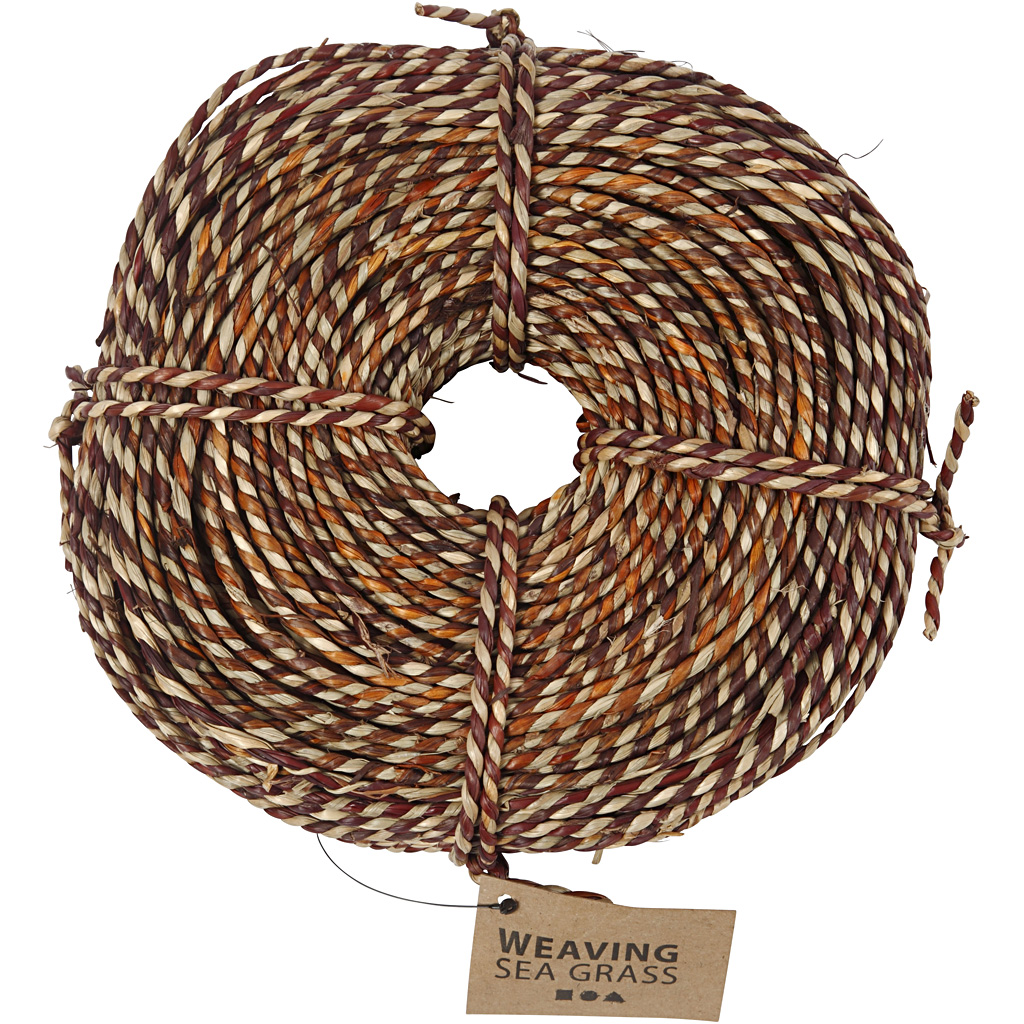 Søgræssnor, brun, tykkelse 3,5-4 mm, 500 g/ 1 bdt. - Billede 4