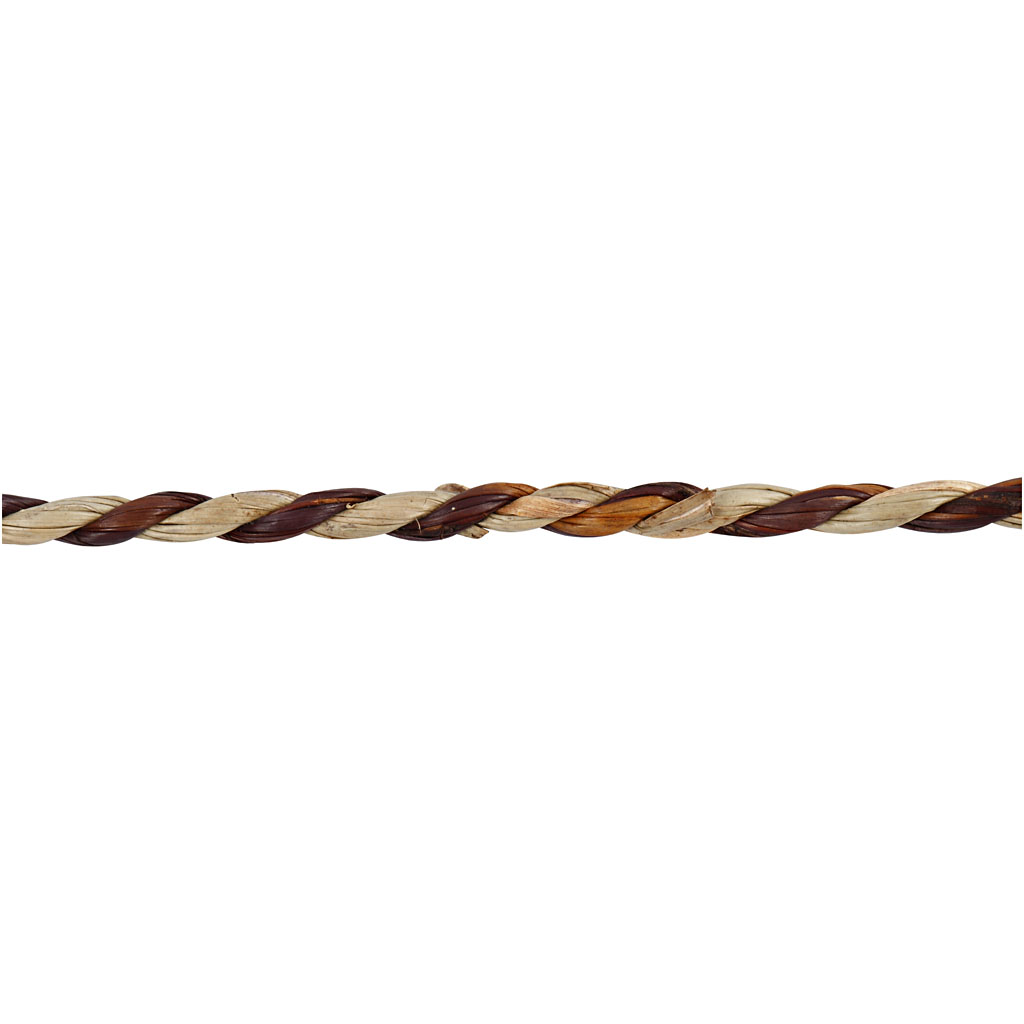 Søgræssnor, brun, tykkelse 3,5-4 mm, 500 g/ 1 bdt. - Billede 5