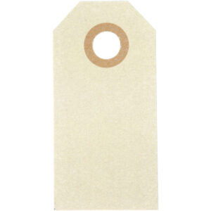 Manilamærker, creme, str. 3x6 cm, 250 g, 30 stk./ 1 pk.