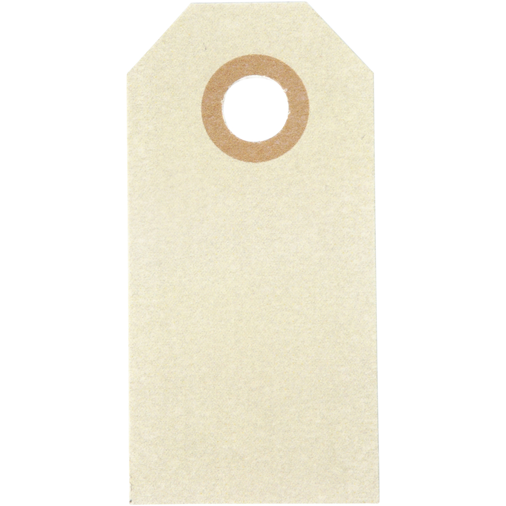 Manilamærker, creme, str. 3x6 cm, 250 g, 30 stk./ 1 pk.