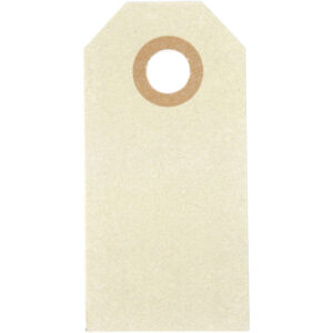 Manilamærker, creme, str. 3x6 cm, 250 g, 1000 stk./ 1 pk.