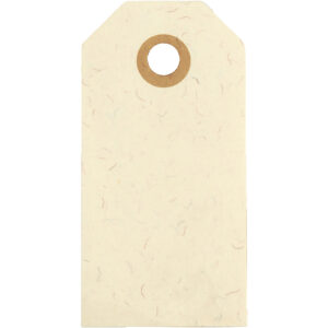 Manilamærker, creme, str. 4x8 cm, 250 g, 20 stk./ 1 pk.