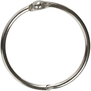 Bogring, diam. 38 mm, tykkelse 3 mm, 8 stk./ 1 pk.