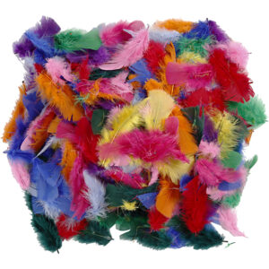 Dun, ass. farver, str. 7-8 cm, 50 g/ 1 pk.