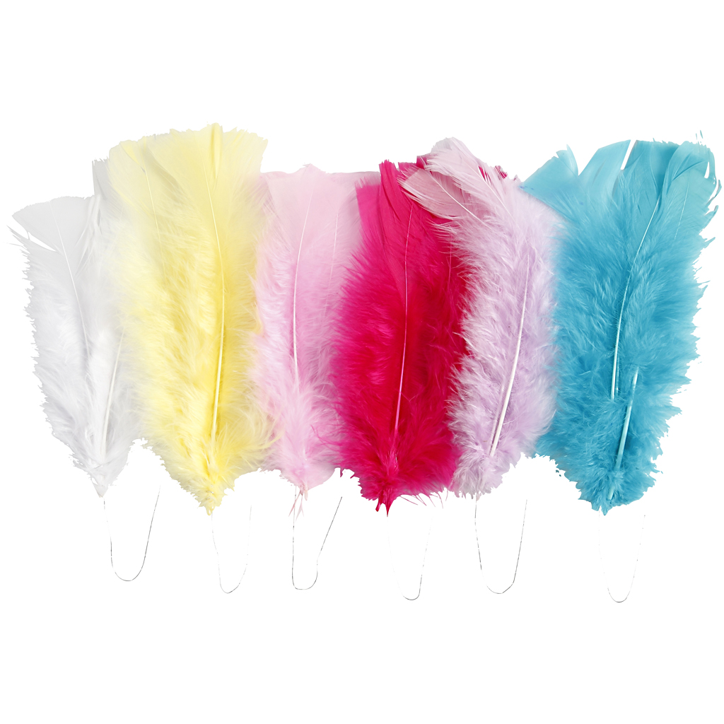 Dun, ass. farver, L: 11-17 cm, 18 bdt./ 1 pk. - Billede 3