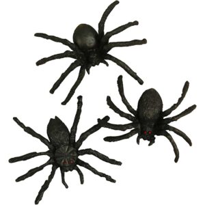 Edderkopper, str. 4 cm, 10 stk./ 1 pk.