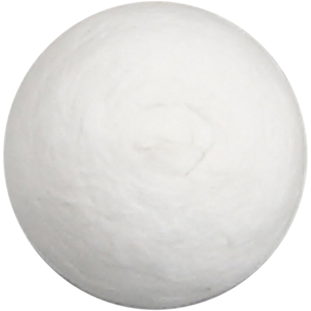Vatkugle, hvid, diam. 20 mm, 300 stk./ 1 pk.