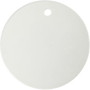 Platte, hvid, diam. 15 cm, tykkelse 0,5 cm, 1 stk.