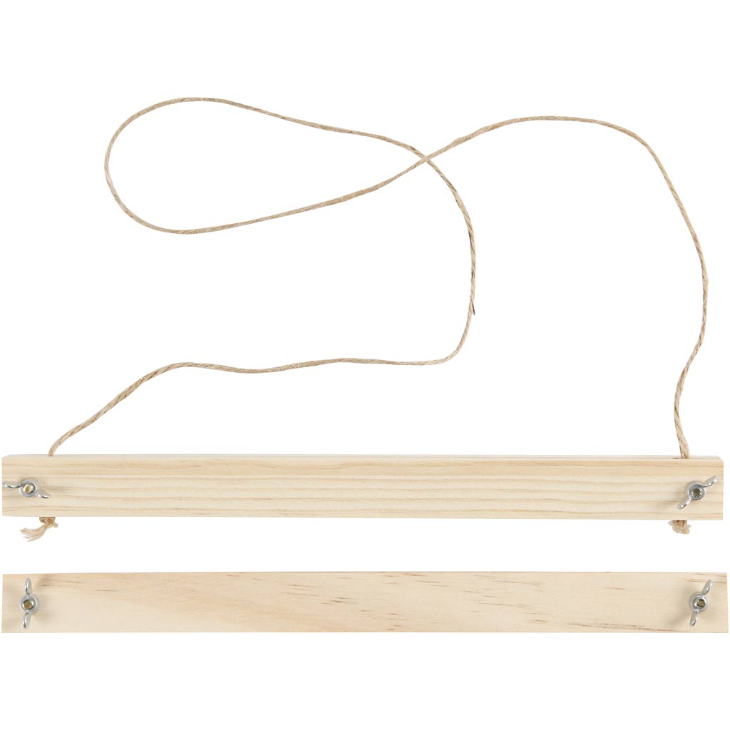 Plakatlister, H: 2 cm, dybde 2,2 cm, B: 25 cm, 1 sæt
