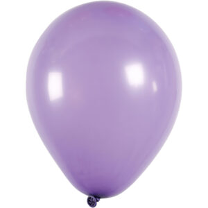 Balloner, lilla, runde, diam. 23 cm, 10 stk./ 1 pk.