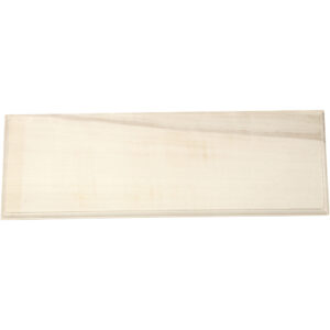 Træskilt, str. 10x30 cm, tykkelse 1 cm, 1 stk.