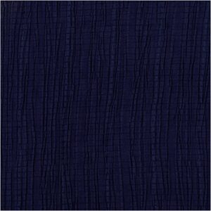 Viscose smock m/hulmønster Marine