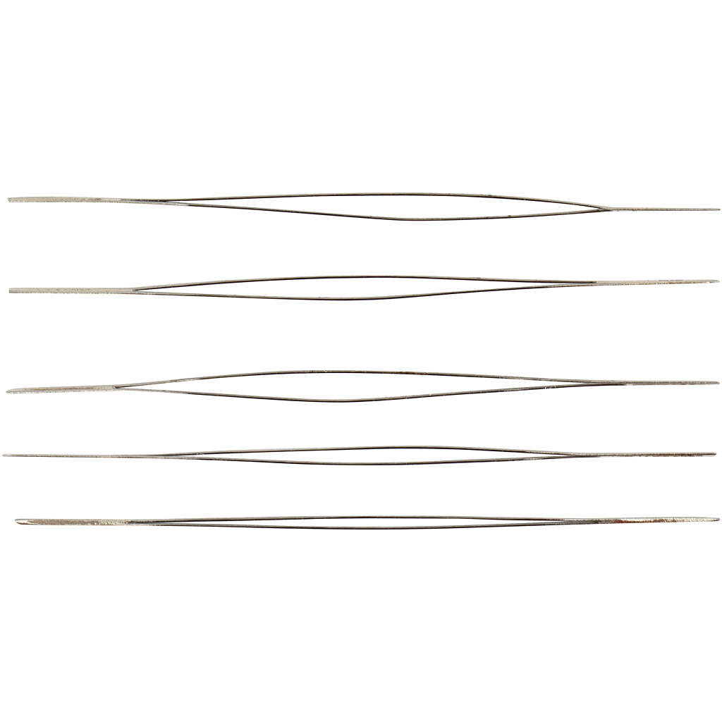 Smykkenål, L: 6 cm, tykkelse 0,3 mm, 5 stk./ 1 pk.