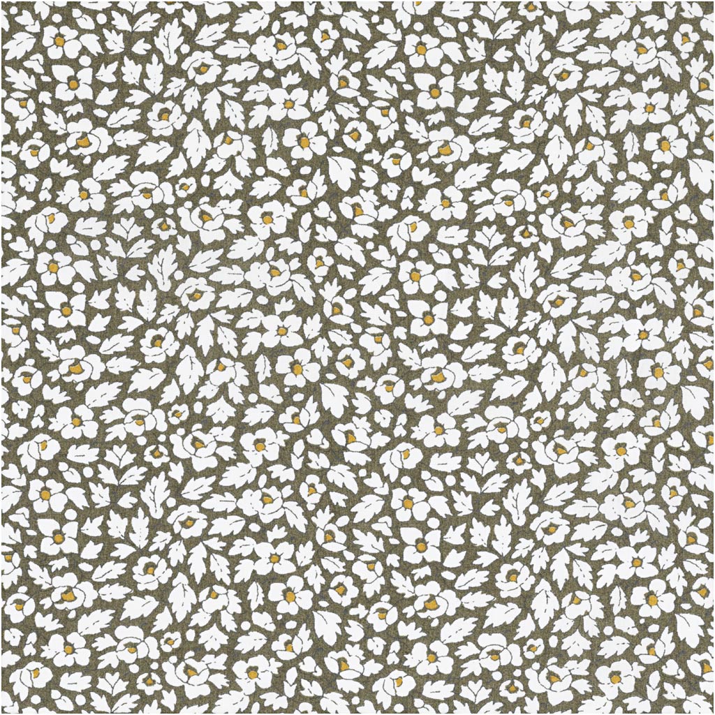 Liberty Fabrics Feather Meadow Army