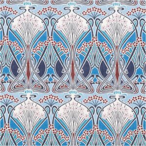 Liberty Fabrics Ianthe Lys støvet blå