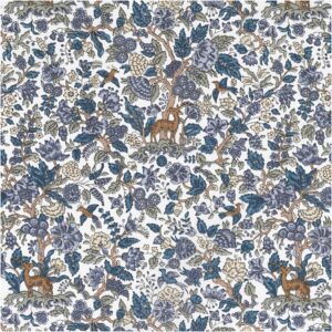 Liberty Fabrics Salters Forest Hvid