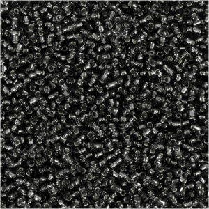 Rocaiperler, grågrøn, diam. 1,7 mm, str. 15/0 , hulstr. 0,5-0,8 mm, 25 g/ 1 pk.