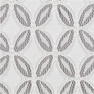 Geometrisk blonde Trend white