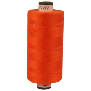 Sytråd - Saba 120, Rød Orange, 1000 m
