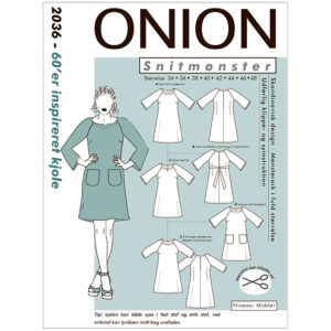 Onion Mønster, 60 er inspireret kjole
