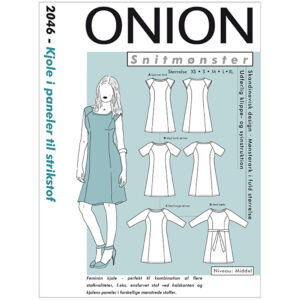 Onion Mønster, Kjole i paneler